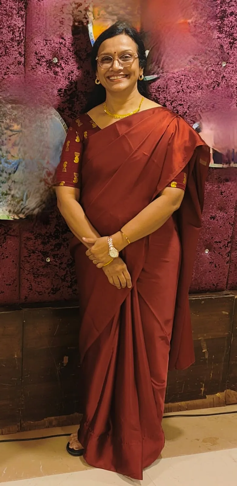 Shaila Nair, English educator